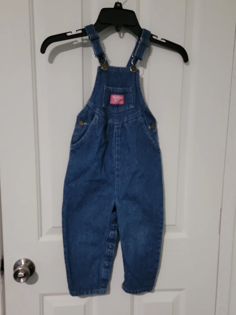 OshKosh B'Gosh Vintage Toddler denim overalls, EUC Size 3T